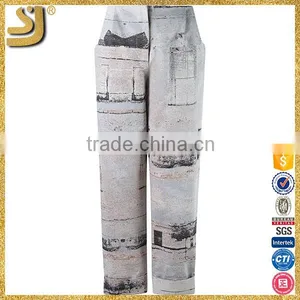 Fashion New Style Lady Pants Waisted Cropped Pants thumbnail-1