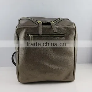 Trendy Fashion Designer New Style Ladies Multifunction Genuine Leather Backpack thumbnail-4