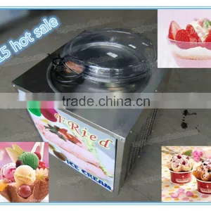 Hot Sale Flat Single Pan Fry Ice Cream Machine thumbnail-2