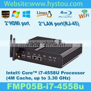 Hot Sale I7mini Computers Intel Core I7-4558U Cheap Barebones Mini Compute i7 With Intel 5100 Support Ultra HD 4K Resolution thumbnail-1