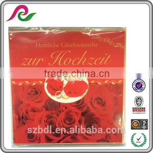 Folded Holiday Usage Printed Paper Greeting Card thumbnail-1