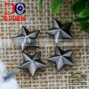 Star Shape Jeans Rivet, Decorative Customized Garment Rivets For Jean thumbnail-4