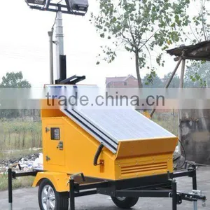 Green Solar Light Tower thumbnail-2