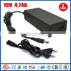 90w Laptop Power Adapter 19v 4.74a With UL CUL GS CE SAA RoHS Certified thumbnail-1