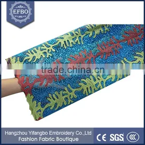 New Design French Lace Wholesale Embroidery Fabric for Evening Dresses thumbnail-3