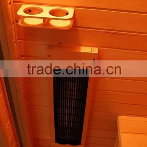 Bathroom Canadian Hemlock Material Infrared Sauna thumbnail-5