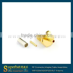 Telescopic Antenna Sma Adapter Crimp Jack Bulkhead With O-ring Connector for LMR100 thumbnail-1