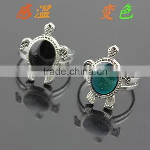 2016 Wholesale in Stock Turtle Mood Rings thumbnail-1