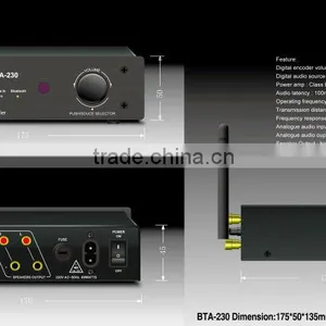 With Remote Control BTA-230 30w at 8 Ohm Mini Hi-fi Bluetooth Amplifier thumbnail-1