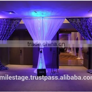 Adjustable Wedding Backdrop Pipe and Drape thumbnail-6