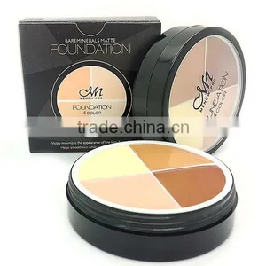 Wholesale Best Professional Menow.pro 4 Colors Foundation Makeup Concealer For Oily Skin thumbnail-1