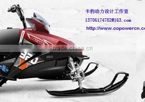 250cc Engine Capacity and 4 Stroke Engine Snowmobile (Direct Factory) thumbnail-1