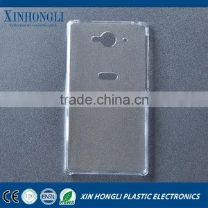 High Quality Thin PC Transparent TPU Translucent Case Hard Back Shell For Aquos Zeta thumbnail-4
