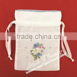 Flower Embroidery Fragrant Bags Air Freshing Sachet Powder Cloths Bag thumbnail-5