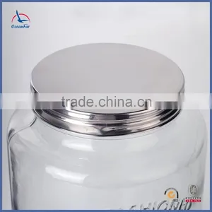 Best Selling Transparent Glass Drink Dispenser Glass Juice Dispenser With Tap thumbnail-6