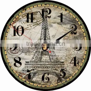Vintage Wooden Wall Clock thumbnail-1