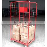 Warehouse Rolling Cage Cart thumbnail-5