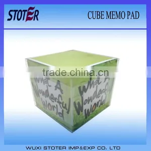 Colorful Paper Pad/memo Pad Cube/sticky Note thumbnail-1