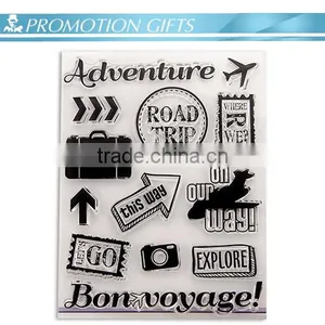 Zhejiang Promotion Travel Series Carton Rubber Stamp thumbnail-1