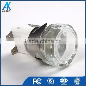 15w 25w 40w Iron Fitting Lamp Base Design , Ceramic Lampholders for Oven thumbnail-4