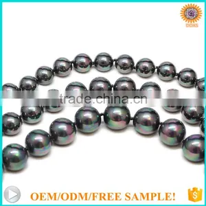 2016 Fashion Imitation Jewellery Black Pearl Necklace thumbnail-2