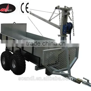 4W-01A Flatbed Trailer thumbnail-3