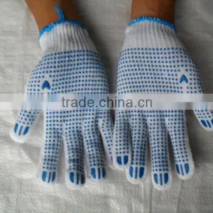 PVC DOTS COATED GLOVES thumbnail-1