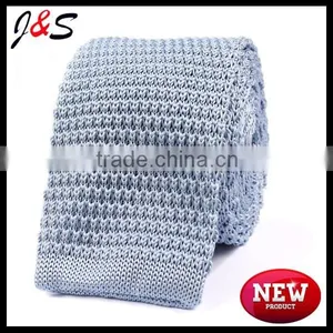 New Arrival Pink Knitted Tie With White Polka Dots KT064 thumbnail-3