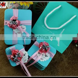 Customized Fancy Tin Box Christmas Cookie Tin Box thumbnail-2