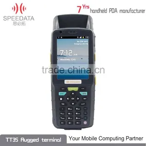3.5inch Android Barcode Scanner Phone With 1d/2d Barcode Reader ,3G, Wifi , Gps,NFC, UHF RFID Reader thumbnail-3