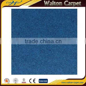 Velour 100% Polyester Plain Cheap Durable Broadloom Blue Carpet thumbnail-1