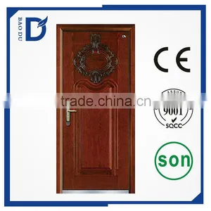 2015 New Product Steel Wood Armored Security Door thumbnail-5