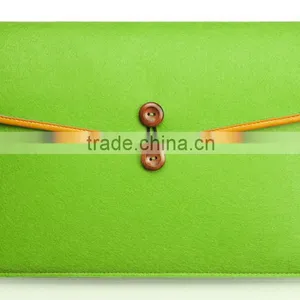 2016 New Arrival for Macbook Felt Sleeve Carrying Bag Envelope Case With Bukkle thumbnail-5