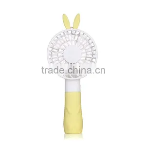 2016 Promotion Products Battery Powered Mini USB Foldable Cooling Personal Fan Cute Rabbit Design Cooling Fan thumbnail-4