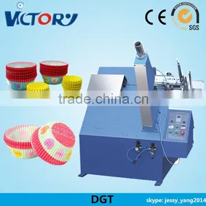 DGT Automatic Cake Tray Manufacturing Machine, Paper Cake Cup Machinery, Cake Cup Forming Machine thumbnail-1