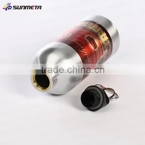 500ml Coated Aluminum Water Bottle For Heat Transfer Customized Art Work Sport Bottle thumbnail-4
