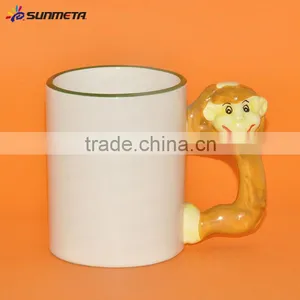 11oz Animal Printed Promotional Ceramic White Sublimation Mug Factory Wholesale thumbnail-2