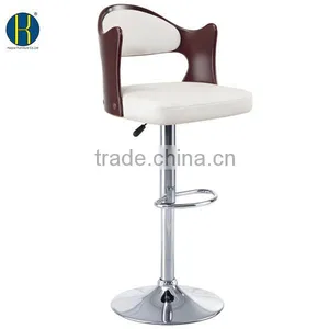 HY2012H Reasonable Pricy Plywood Bar Stool Chairs/Stools With Footrest thumbnail-2