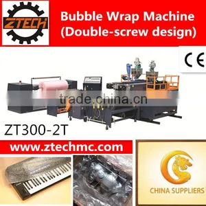 2 Layers Double-screw Design Bubble Wrap Machine(Model: ZT300-2T) thumbnail-1