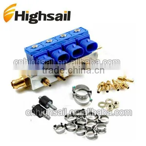 4-cylinder Super-light Gas Injector Rail for OMVL Dream XXI System thumbnail-1