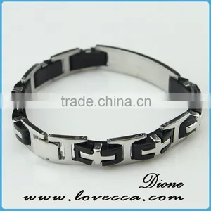 Customized Logo Bio Magnetic Bracelet Genuine,genuine Leather Bracelet thumbnail-3