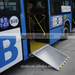 EWR-L Electric Aluminum Ramps Sale for Disabled and Old for Bus thumbnail-3