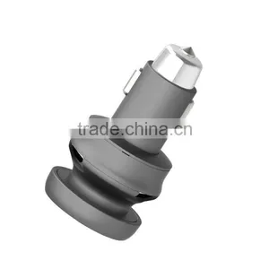 3 USB Ports QC 2.0 Car Charger With LED Light and Big Customized Logo thumbnail-4