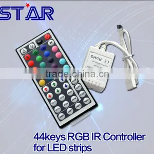 Led Strip Controller,IR Remote Controller 44key 12V 24V 5V thumbnail-1