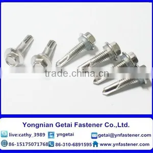 Self-Tapping Screws With Slotted Pan/round Head,DIN933/931,with Black /yellow Zinc Plated/blue White thumbnail-4