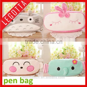 Wholesale High Quality Cheap Lovely Cartoon Plush Toy Pencil Case thumbnail-4