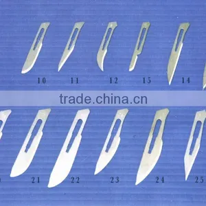 Sterile Stainless Steel Blade Carbon Steel Blades thumbnail-1