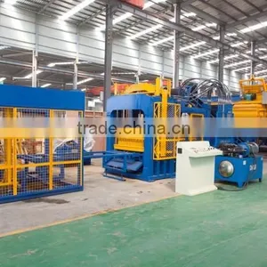 DONGYUE Large Automatic Cement Hollow Brick Machine Price QT6-15B thumbnail-1