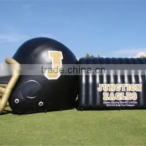 School Sports Inflatable Tunnel Custom-made 0.4mm PVC Inflatable Sport Tunnel Tents China Made thumbnail-1