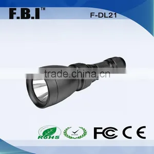 Rechargeable Super Brightness Aluminium Alloy Waterproof Diving Flashlight thumbnail-1